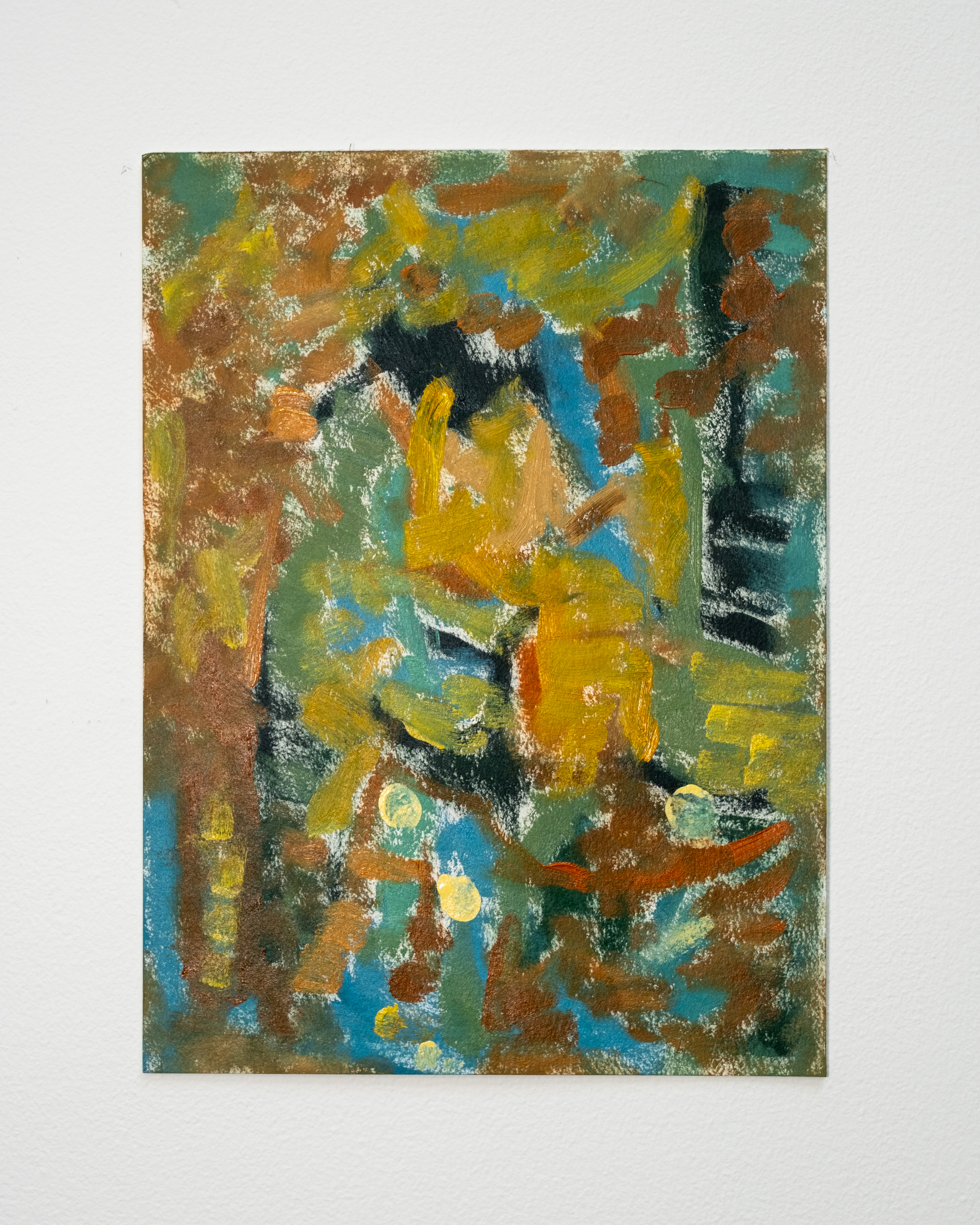 watercolor painting of building near sea